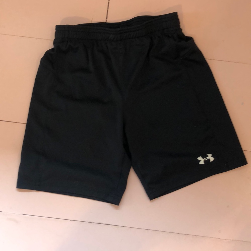 UA black shorts